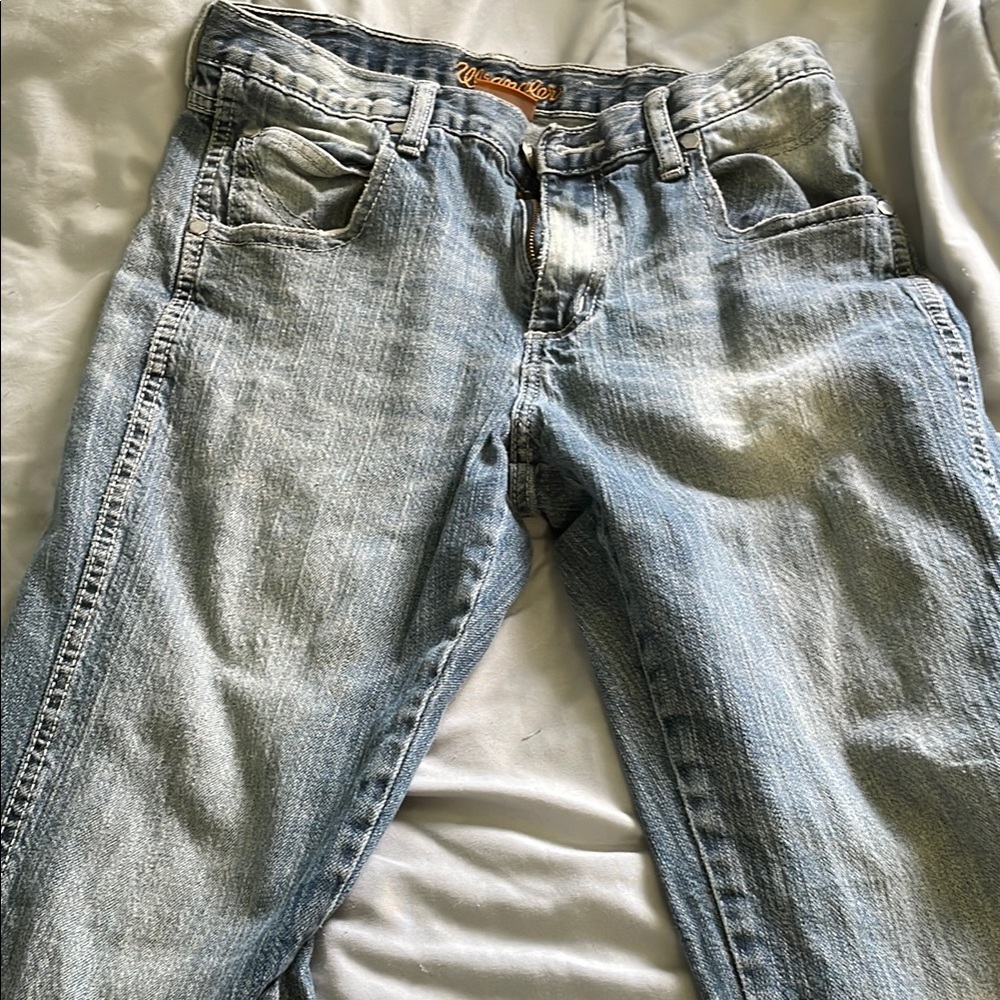 Wrangler Classic Denim Jeans in Light Blue